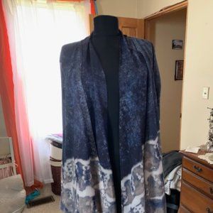One World Multi Colored Cardigan - Light weight 2x